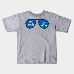 Lake Lanier Sunnies Kids T-Shirt